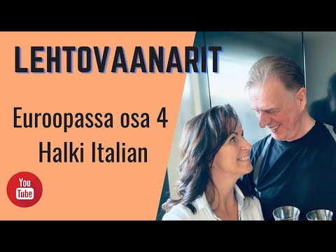 Matkailuautolla Eurooppaan osa 4 - Italia: Cervarezza ja Albenga