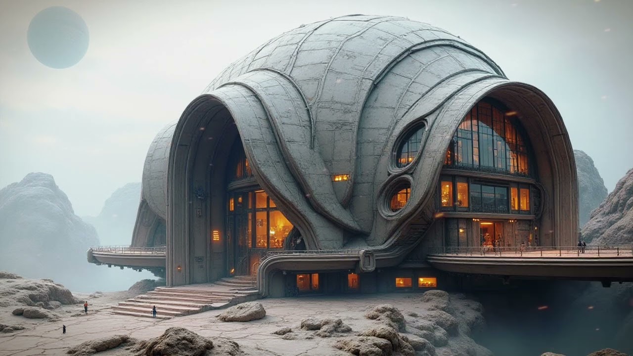 Organic Futurism: A Sanctuary Beyond Time #relax