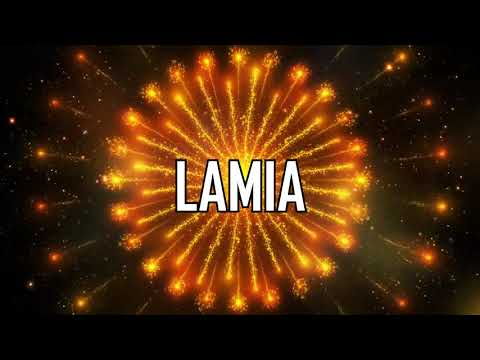 JOYEUX ANNIVERSAIRE LAMIA