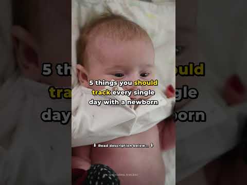 5 things you should track every single day with a newborn