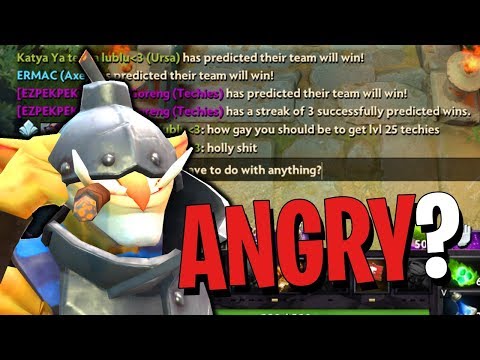 He Really Hates Techies - DotA 2