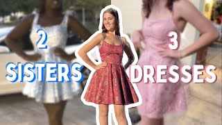 I Made THREE Homecoming Dresses! | Hoco Dress DIY Tutorial