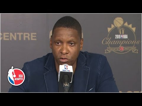 宇治利正大がラプターズに入団、河合のフリーエージェント決定を語る｜NBA on ESPN (Masai Ujiri commits to Raptors, talks Kawhi's free-agency decision | NBA on ESPN)