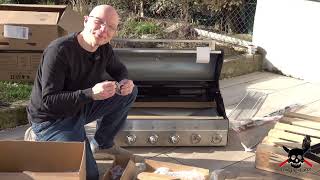 Unboxing Burnhard Fred, Big Fred, FAT FRED Gasgrill