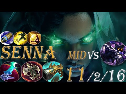 Senna Mid Vs Veigar. Late Game Full AD Senna, 3 Hits And They Are Collected. League Of Legends