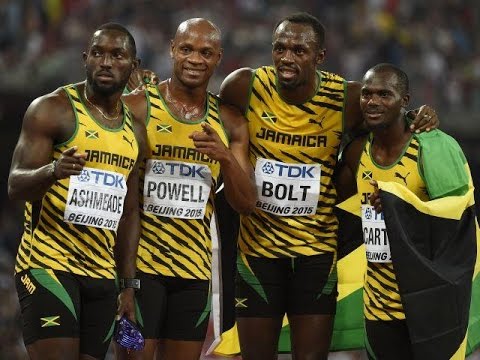 BOLT TAMBIÉN LE DIO EL 4X100 A JAMAICA - Mundial de atletismo Pekin 2015