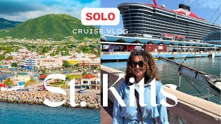 Virgin Voyages Solo Cruise: St.Kitts and the 80's Glow Party!