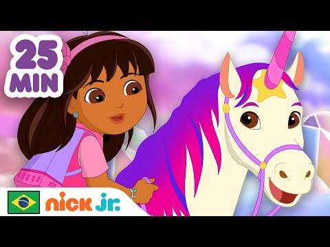 Dora e seus amigos: Na Cidade | As Melhores Aventuras de Dora e Amigos! ☀️ | Nick Jr. em Português