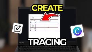 How To Create Tracing Letters In Canva | Tutorial 2026