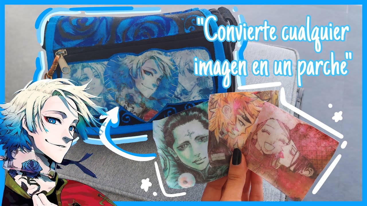 Como hacer parches de tela con impresiones ⭐️!! - Tutorial KaleMoon