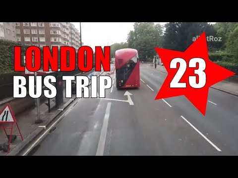 London Bus Ride | Route 23 to Hammersmith
