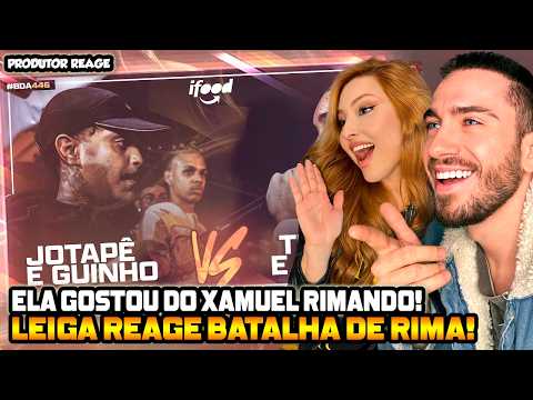 (ELA GOSTOU DO XAMUEL) LEIGA REAGE JOTAPÊ E NEGROTE X TUBARÃO E XAMUEL (RS) (REACT)