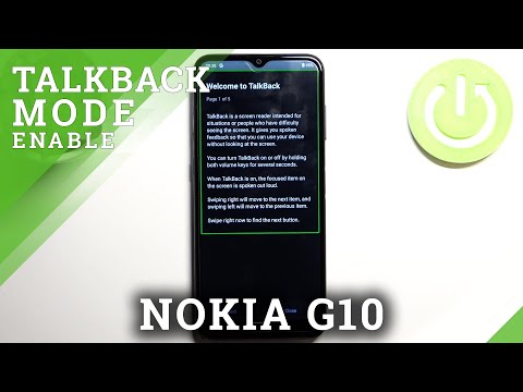 How to Activate Talkback Mode on NOKIA G10 – Use Screen Reader