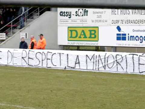 RC WAREGEM  - RAAL ( 22 FEVRIER 2009 )