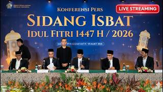 Download lagu LIVE: SIDANG ISBAT Penetapan 1 Syawal 1447 H - Idul Fitri 2026 Jatuh Pada Tanggal Berapa? mp3