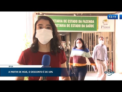 A partir de hoje, o contribuinte tem 10% de desconto para pagar o IPVA 01 02 2021