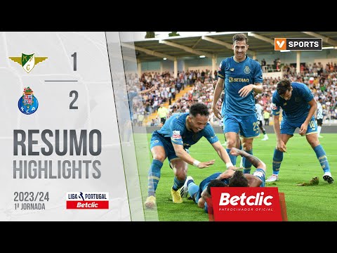 Resumo: Moreirense 1-2 FC Porto (Liga 23/24 #1)