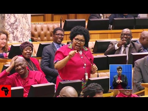 EFF Mam`Khawula Stirs Up Parliament Again