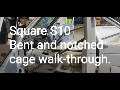 square s10 bent and notched cage kit