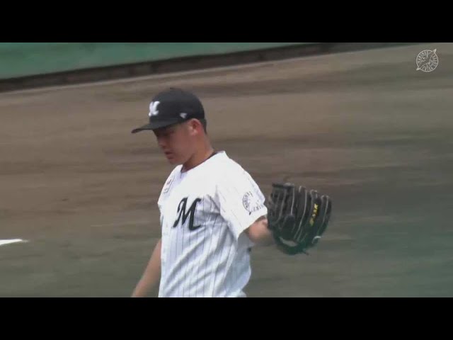 【ファーム】マリーンズ・鈴木昭汰 5回を投げて8奪三振無失点の好投!! 2022年6月1日 千葉ロッテマリーンズ 対 北海道日本ハムファイターズ