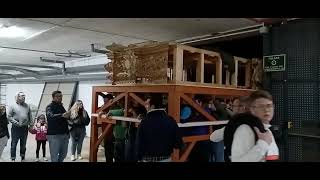 Villamartín. Trasalado del paso a las dependencias del hospital virgen de las Montañas