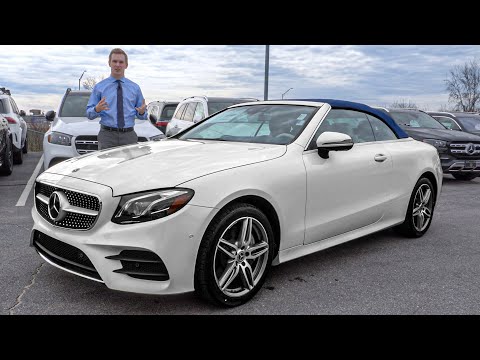 NEW 2020 Mercedes-Benz E 450 Cabriolet Convertible tour with Austin