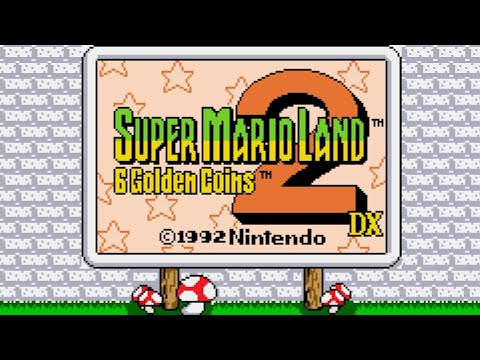 Super Mario Land 2 DX 6 Golden Coins - Full Luigi No Commentary Playthrough (Rom Hack)