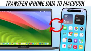 How To Transfer Data from iPhone to Macbook