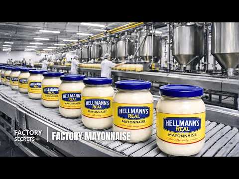 How Mayonnaise Is Made in Factories
