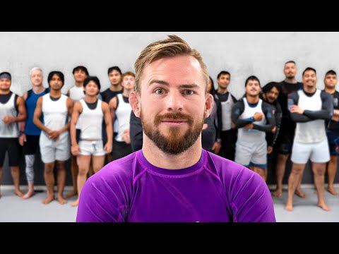 Can I survive 20 white belts in a row? (BJJ)