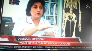 Dr. İradə Hacıyeva ATV xəbər programında 