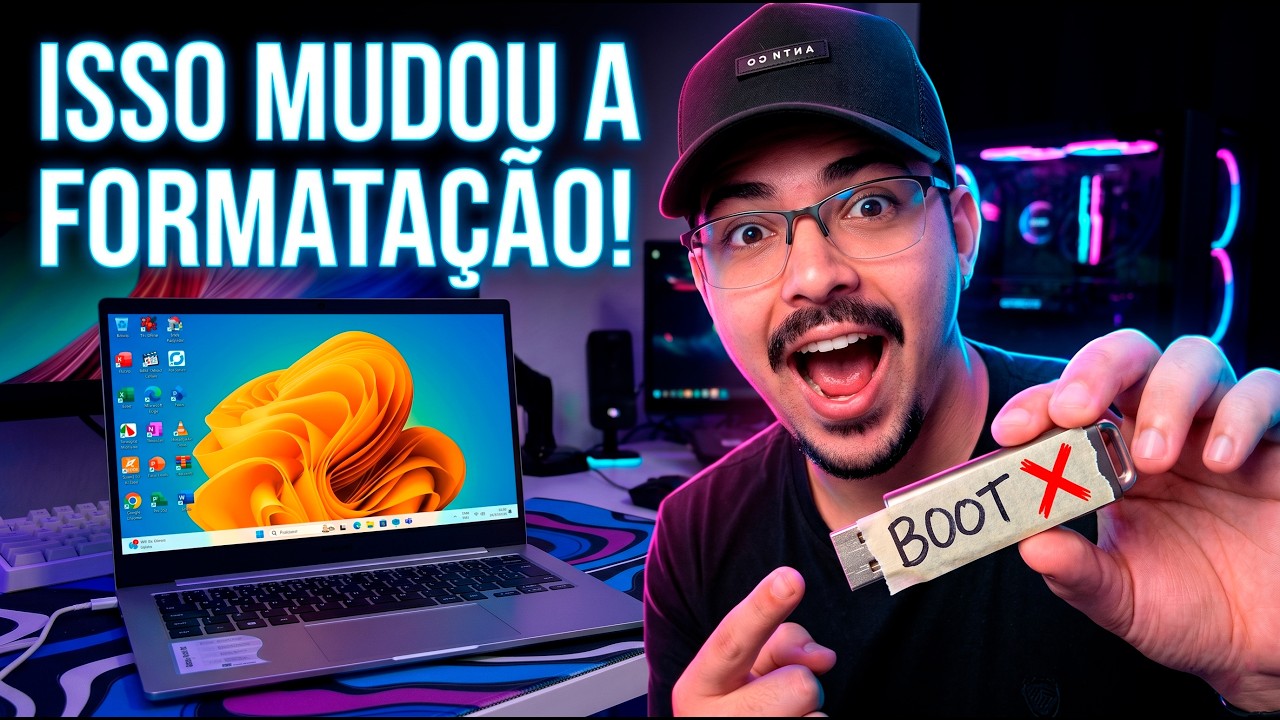 PARE de usar Pen Drive para instalar o Windows!