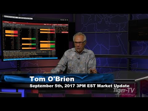 September 5th 3PM Stock Market Update by Tom O'Brien on TFNN