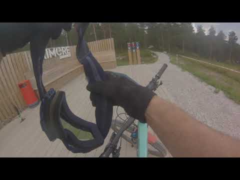 Drammen Bike park Flyt Løypa blue flow trail 2021