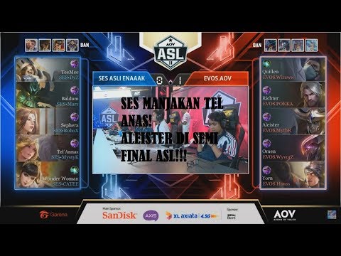 SEMI FINAL ASL S2! SES VS EVOS 02