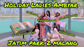 Download lagu LADIES AMBYAR KE JATIM PARK 2 MALANG NAIK OCTOPUS🐙 | SERU BANGET🥳 mp3