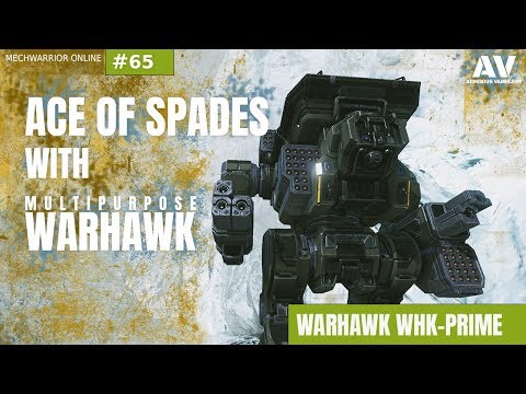 #65 | Ace of Spades with Warhawk | Warhawk WHK-Prime  | Mechwarrior Online