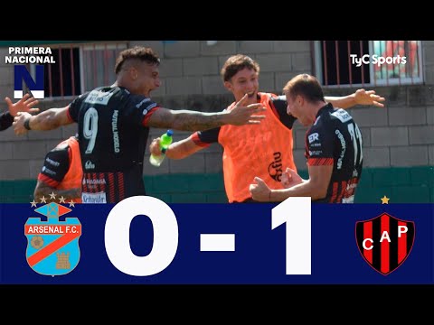 Arsenal 0-1 Patronato | Primera Nacional | Fecha 10 (Zona A)