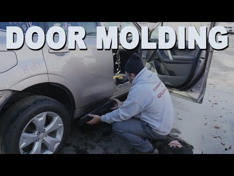 How to Remove and Replace a Rear Passenger Lower Border Cowl Trim Molding - 2015 Subaru Forester