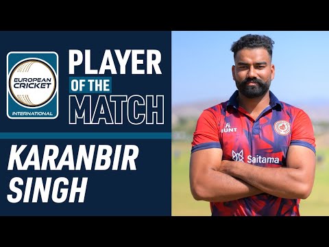 POTM Match 1 - K.Singh - AUT vs SWE | ECI Austria-Sweden, 2024 | 7 Sep 2024 | ECI24.089