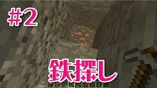 【マインクラフト】鉄と羊を探すの回#2