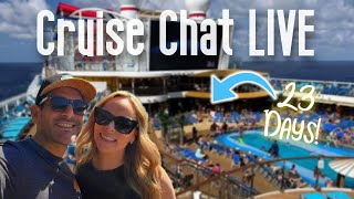 Cruise Chat LIVE | 🌴LIVE from SoCal🌴 | Ep. 179