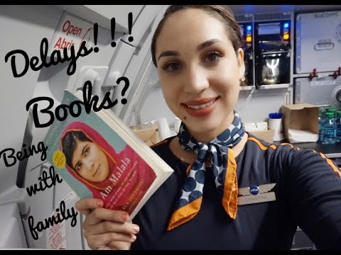 The NOT SO Glam life of a Flight Attendant!! VLOG: DELAYS!!!