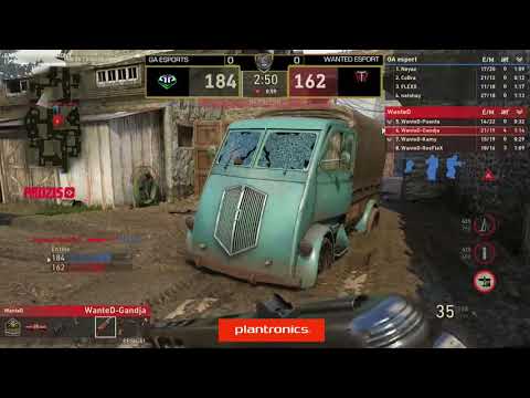 WanteD eSport Vs GA eSports - Plantronics European Challenger ( 1/4 de Finale WB )