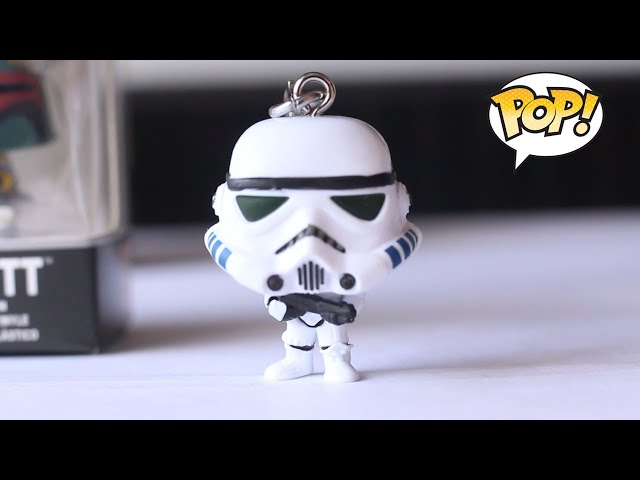 Vídeo relacionado con Funko POP! Keychain: Star Wars - Stormtrooper - Collectable Vinilo Mini Figure Llavero Novedoso - Relleno De Calcetín - Idea De Regalo - Mercancía Oficial - Fans De Movies - Minifigura