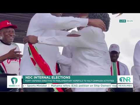 NDC: Ban on Parliamentary Campaigns Protects Internal Election Process – Mahdi Gibril