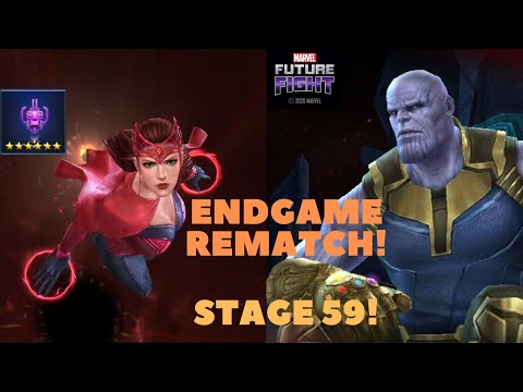 T3 Scarlet Witch REVENGE On THANOS?! WBU STAGE 59! (All New All Different Uni) - Marvel Future Fight