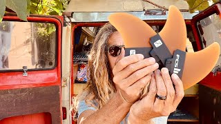 FCS II Rob Machado PG Thruster Fin Set | evo