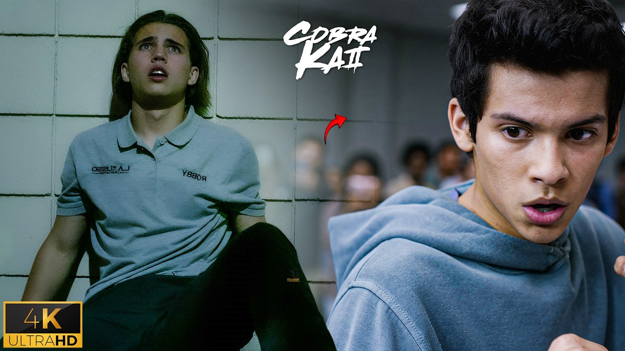 Cobra Kai Season 1 Full Fight Journey | Miguel vs Robby & More 4K Scene