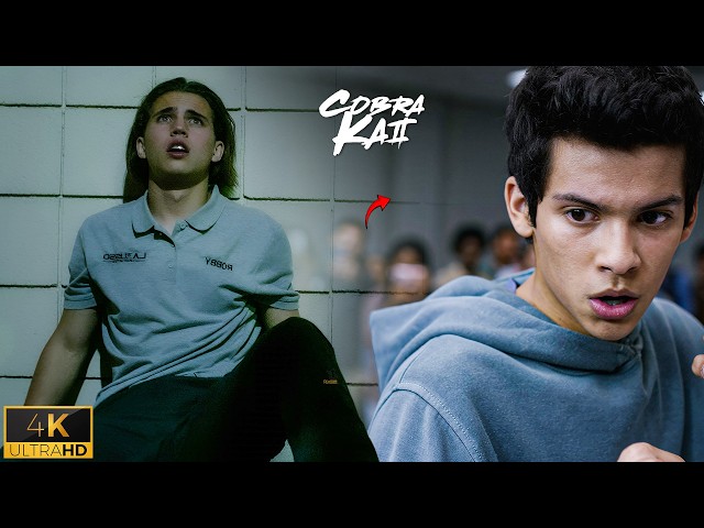 Cobra Kai Season 1 Full Fight Journey | Miguel vs Robby & More 4K Scene SDDEFAULT Thumbnail